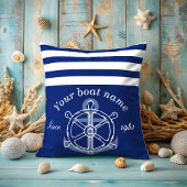 航海のカスタムいかりホイールNavy Blue クッション