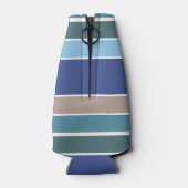 航海のカスタムストライプモノグラムボトルクール ボトルクーラー (裏面)