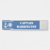 航海のカスタム文字およびカラードア記号 サインプレート (正面)