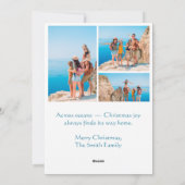 航海のクリスマスカード シーズンカード (裏面)