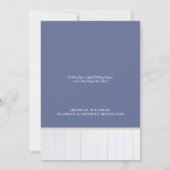 航海のクリスマスジョイシーシェルホリデーフォト シーズンカード (裏面)