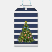 航海のクリスマスツリーカスタム ギフトタグ (裏面)