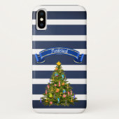 航海のクリスマスツリーカスタム Case-Mate iPhoneケース (裏面)