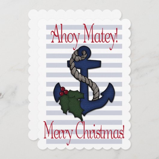 航海のクリスマスボートいかりアホイマテイ (正面/裏面)