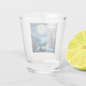 航海のクリスマス灯台 ショットグラス (裏面)