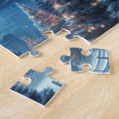 航海のクリスマス灯台 ジグソーパズル (側面)