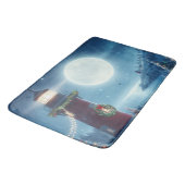 航海のクリスマス灯台 バスマット (アングル)