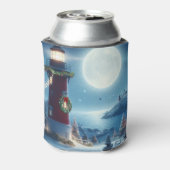 航海のクリスマス灯台 缶クーラー (缶裏面)