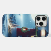 航海のクリスマス灯台 iPhoneケース (裏面横)