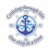 航海のクルージング シール (正面)