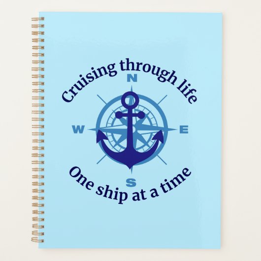 航海のクルージング プランナー手帳 (正面)