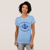 航海のクルージング Tシャツ (正面フル)