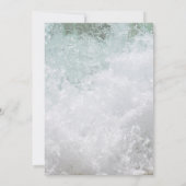 航海のクルーズ船結婚式招待状 招待状 (裏面)