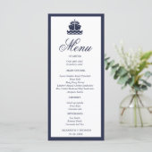 航海のクルーズ船結婚船 メニュー (スタンド正面)
