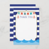 航海のサンキューカード サンキューカード (正面/裏面)