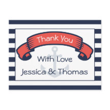 航海のサンキューネイビーストライプルいかり結婚ズ