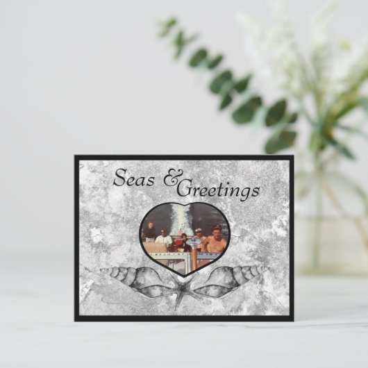 航海のシーズ&グリーティングホリデーハガキ シーズンポストカード (スタンド正面)