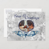 航海のシーズ&グリーティングホリデーハガキ シーズンポストカード (正面/裏面)
