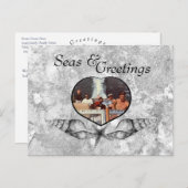 航海のシーズ&グリーティングホリデーハガキ シーズンポストカード (正面/裏面)