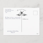 航海のシーズ&グリーティングホリデーハガキ シーズンポストカード (裏面)