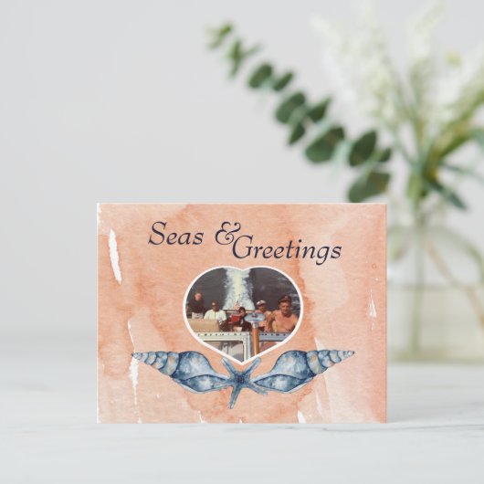 航海のシーズ&グリーティングホリデーハガキ シーズンポストカード (スタンド正面)