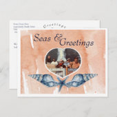 航海のシーズ&グリーティングホリデーハガキ シーズンポストカード (正面/裏面)