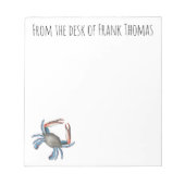 航海のスタイリッシュシンプル自然 ノートパッド (正面)