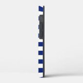 航海のスタイルいかりオンストライプ Case-Mate iPhoneケース (裏面 / 左)