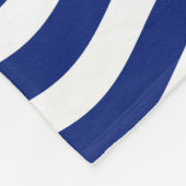 航海のスタイルウェーストライプドDecor フリースブランケット (角)