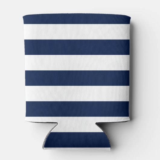 航海のスタイルネイビストライプーおもしろい結婚式の引き出物 缶クーラー (裏面)