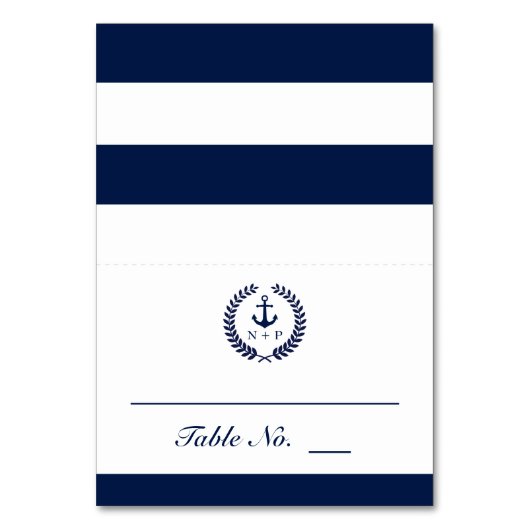 航海のスタイル結婚の護衛 テーブルナンバー (正面)