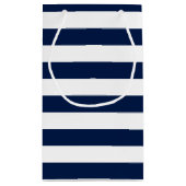 航海のスタイル赤ちゃんシャワーカスタマイズ スモールペーパーバッグ (裏面)