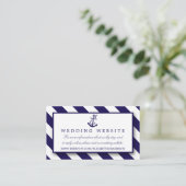 航海のストライプいかり結婚ズ エンクロージャーカード (スタンド正面)