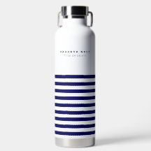 航海のストライプネイビーブルートレンディースタイリッシュ9ストライプ個