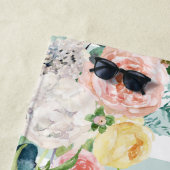 航海のストライプフローラミント名 ビーチタオル (インサイチュ)