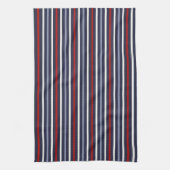 航海のストライプ キッチンタオル (縦)
