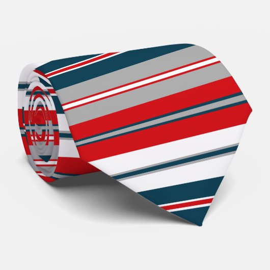 航海のストライプ ネクタイ (ロール)