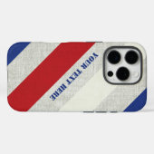 航海のストライプ Case-Mate iPhoneケース (裏面 (横))