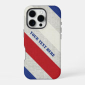 航海のストライプ iPhoneケース (裏面)