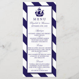 航海のストライプNavy Blue Shipのメ結婚ニュー メニュー