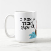 航海のチャーム コーヒーマグカップ (左)