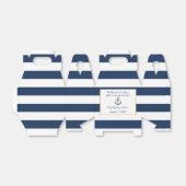 航海のテーマのFavor Boxes -いかりデザイン フェイバーボックス (折り畳みなし)