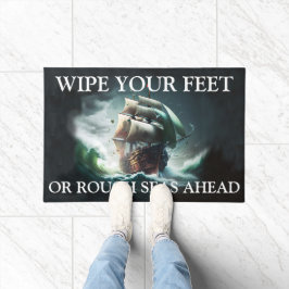 航海のテーマパーソナライズされた形式 ドアマット