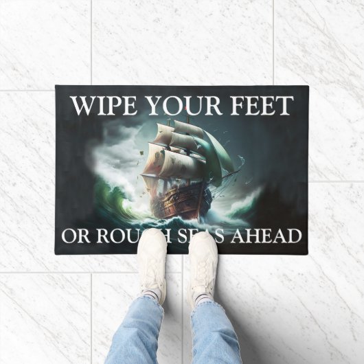 航海のテーマパーソナライズされた形式 ドアマット (室内)