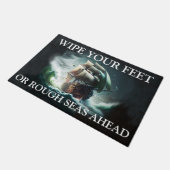 航海のテーマパーソナライズされた形式 ドアマット (アングル)