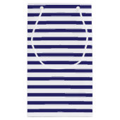 航海のテーマパーソナライズされた結婚s スモールペーパーバッグ (裏面)