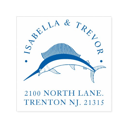 航海のテーマ結婚のヴィンテージサイルフィッカスタムク セルフインキングスタンプ (デザイン)