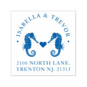 航海のテーマ結婚ズシーウマカスタムーズ セルフインキングスタンプ (デザイン)