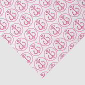 航海のテーマ |ピンクいかりティッシュペーパー 薄葉紙 (詳細)