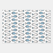 航海のテーマ ラッピングペーパーシート (正面3)